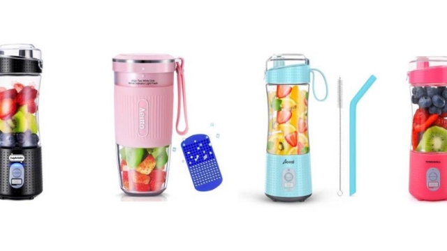 Blend on the Go: Unleash Your Smoothie Power with a Rechargeable Portable Blender!